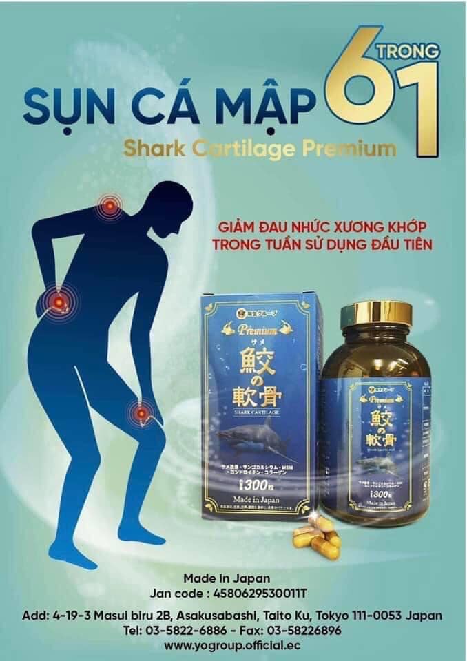 Sụn cá mập 6 trong 1