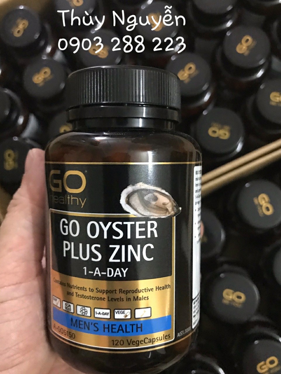 Viên uống Go Healthy Hàu đen 120v