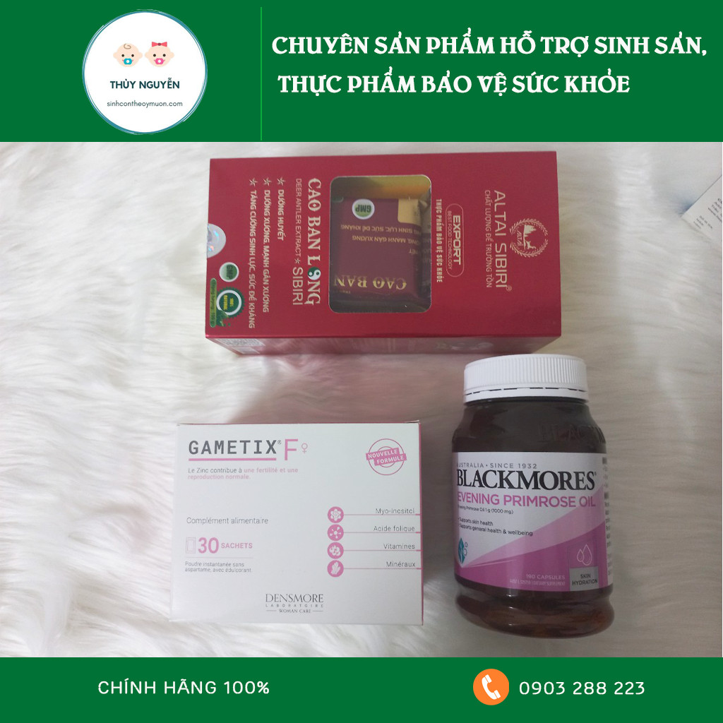 DÀNH CHO MẸ TRỨNG KÉM, NỘI TIẾT KÉM, BUỒNG TRỨNG ĐA NANG