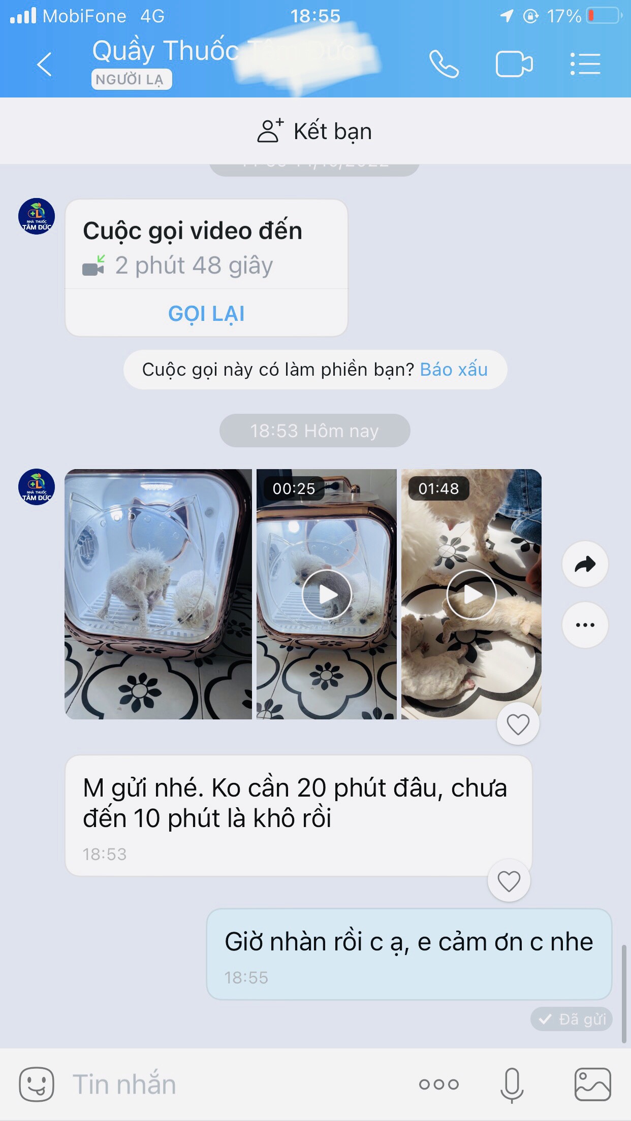 Feedback lồng sấy Pecomi Pro