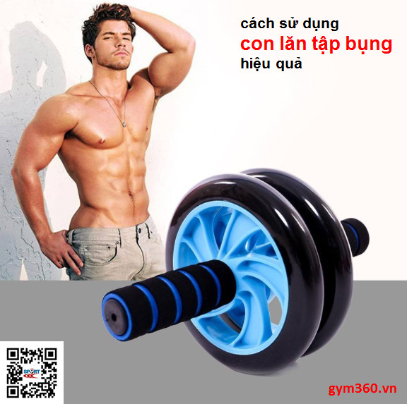 con lăn tập bụng hiệu quả