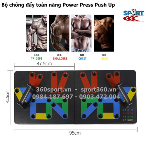 Bộ hít đất đa năng Power Press Push Up