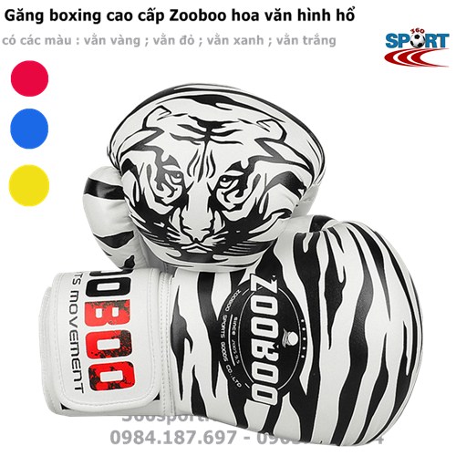 bao tay boxing Zooboo hình hổ