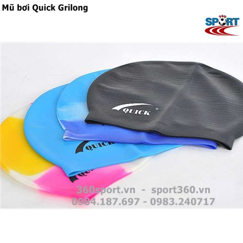 Mũ bơi silicon Quick Grilong giá rẻ