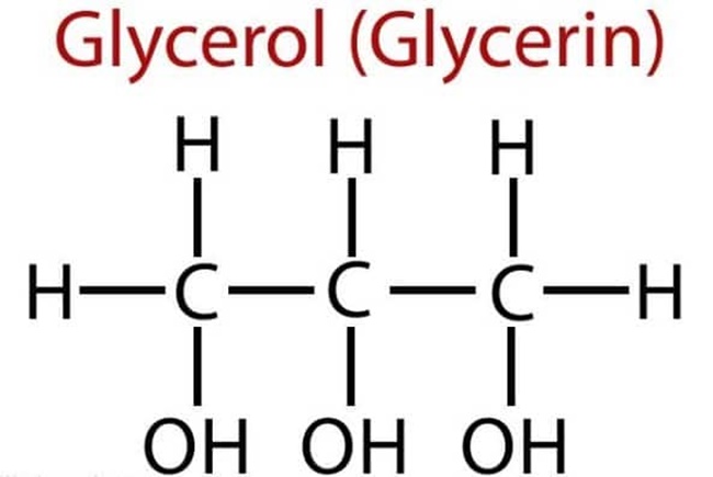 Cấu trúc phân tử Glycerin