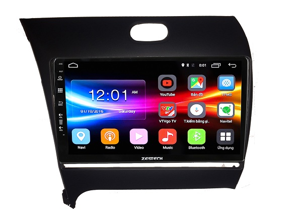 Đầu màn hình DVD Android trên xe ô tô