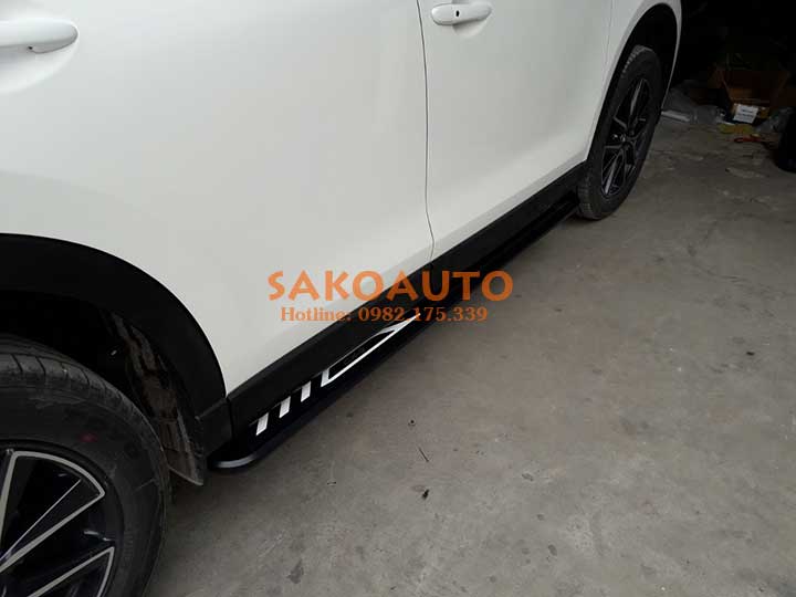 lắp bậc lên xuống mazda cx5 2019