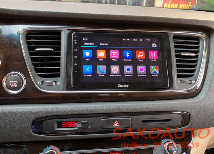 dvd theo xe sedona 2019