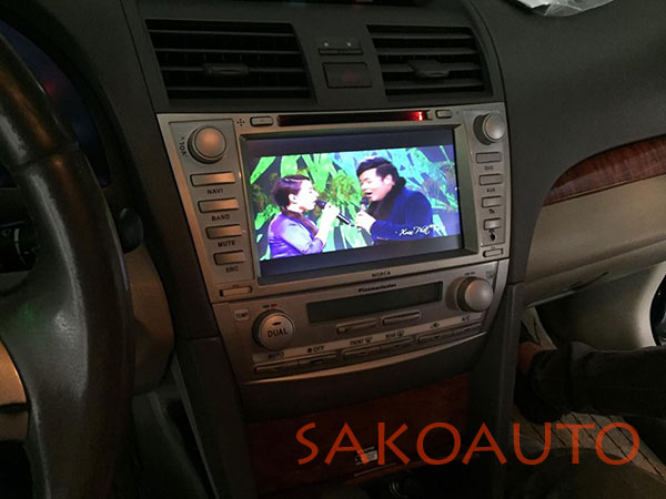 DVD XE CAMRY 2009