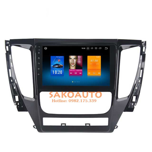 đầu màn hình pajero sport 2019
