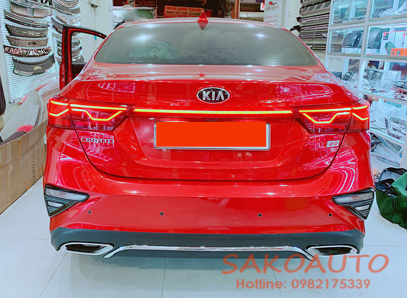 độ đèn cho xe kia cerato 2019