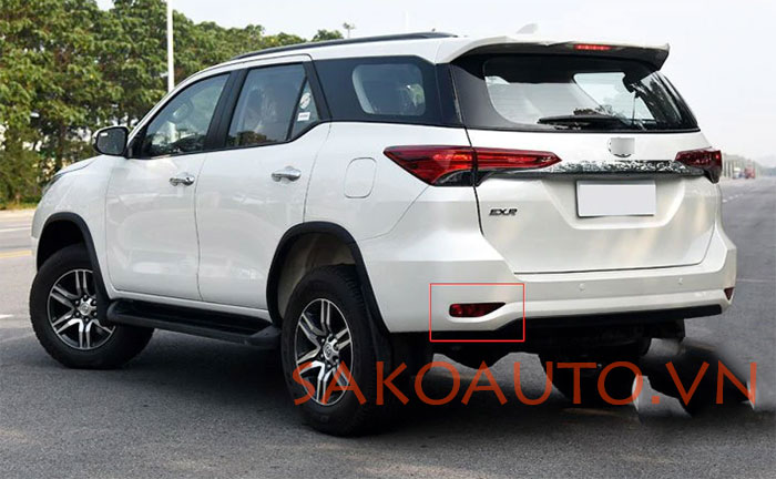 đèn led độ theo xe fortuner 2019