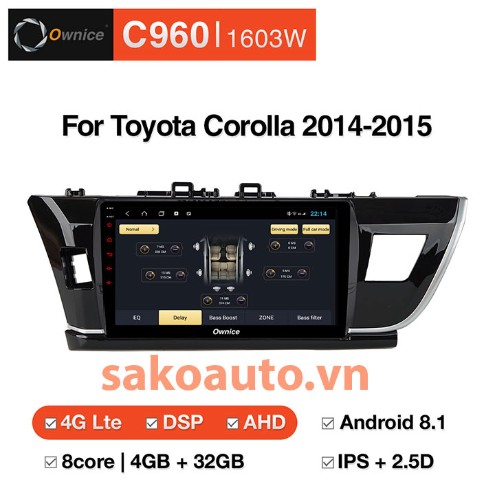 màn hình android c960 altis
