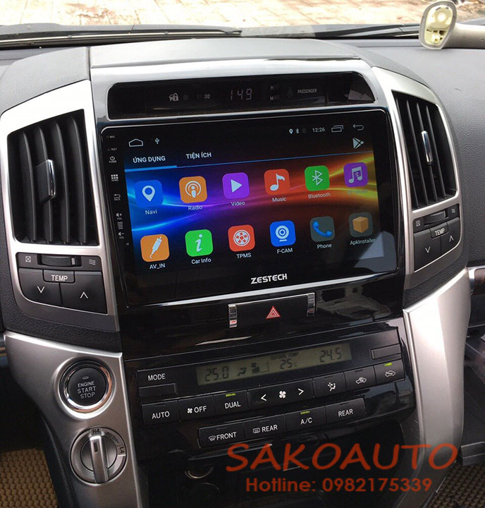 màn hình android cho xe land cruiser
