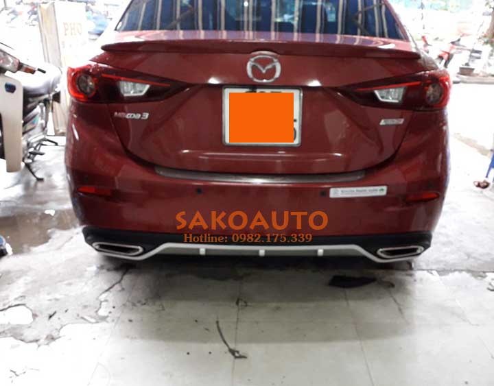 lắp líp cho xe mazda 3