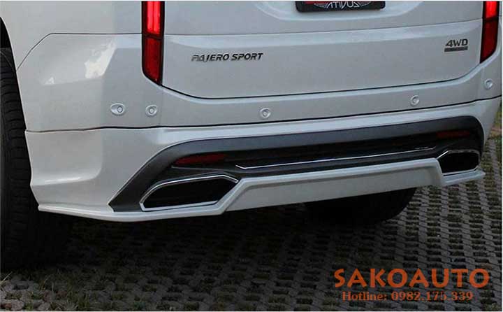 body kit pajero sport