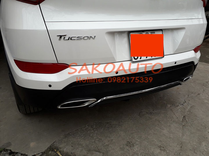độ pô cho xe tucson 