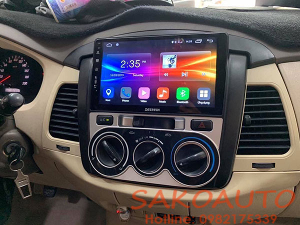 màn hình cho xe fortuner 2015