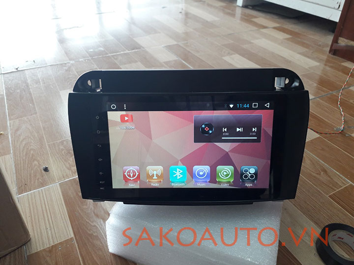 dvd android mercedes s350 2008