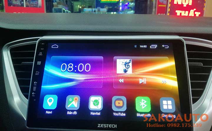 đầu dvd cho xe accent 2019