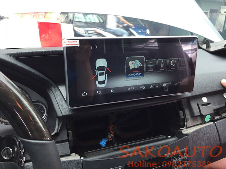 dvd android mercedes 2015