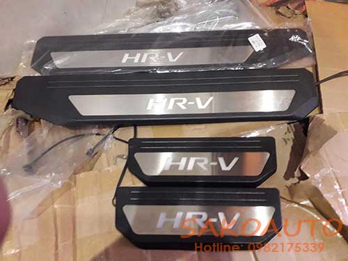 ốp bậc mở cửa có đèn honda hrv