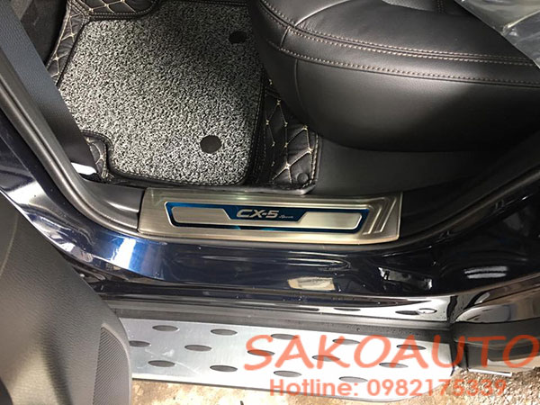 nẹp cửa innox mazda cx5