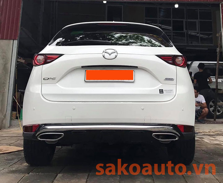 líp pô mazda cx5 2018 kiểu mer glc300