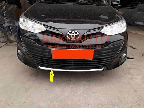 viền xi cản trước vios 2019