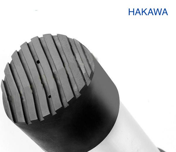 Chân thang hakawa được làm bằng cao su thiết kế chống trơn trượt