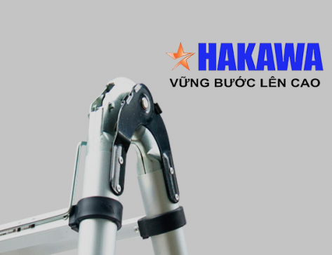 Đầu khóa thang nhôm Hakawa cho độ bền cao hơn.