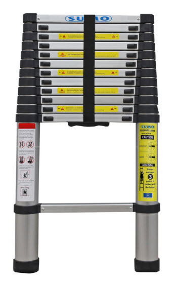 Thang nhôm rút đơn 3,8m SUMO ADT312B đáp ứng được nhu cầu của bạn cả về mẫu mã, chức năng, chất lượng sản phẩm mà giá cả lại tốt hơn với giá thị trường. Thang phù hợp với nhiều đối tượng, rất thích hợp cho những thợ điện, viễn thông, do tính chất công việc phải di chuyển nhiều và đi xa.