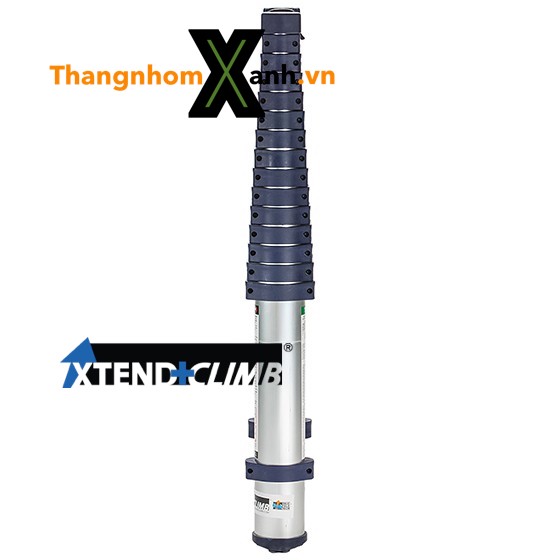 Nhìn ngang thang nhôm rút gọn đơn Xtend Climb 770P cao cấp Mỹ miễn phí giao 90p có hàng
