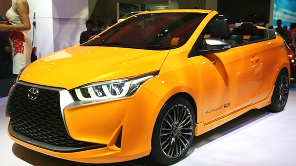 Toyota Yaris Legian mui trần siêu độc phiên bản concept mới ra mắt