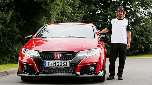 Ngắm Honda Civic Type R của tay đua cựu vô địch F1 Fernando Alonso