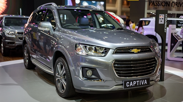 Chevrolet Captiva 2016 bản nâng cấp mới tại Thái Lan sắp về Việt Nam