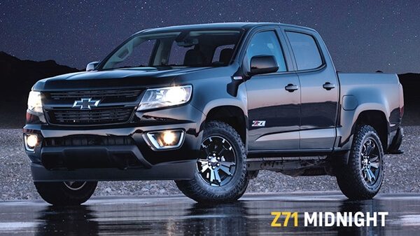 Chevrolet Colorado có thêm 2 phiên bản mới Midnght và Trail Boss Edition