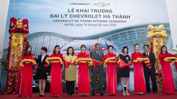 Khai trương Đại lý 3S thứ 5 tại Hà Nội Chevrolet Hà Thành