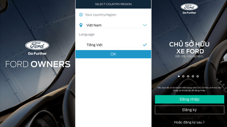 Ford Việt Nam ra mắt ứng dụng App 