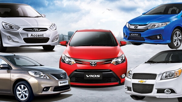 So sánh xe Honda City và Hyundai Accent với Toyota Vios 2019 mới