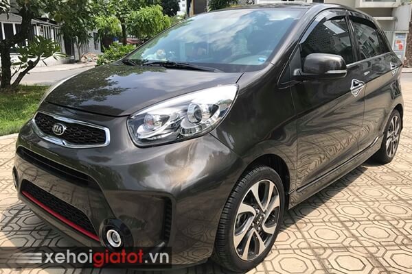 Ngoại thất xe Kia Morning Si 1.25 AT 2017 cũ