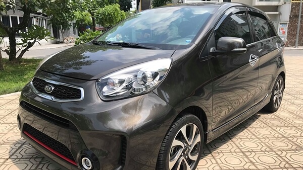 Kia Morning Si 1.25 AT 2017 màu nâu chạy 14.500 km