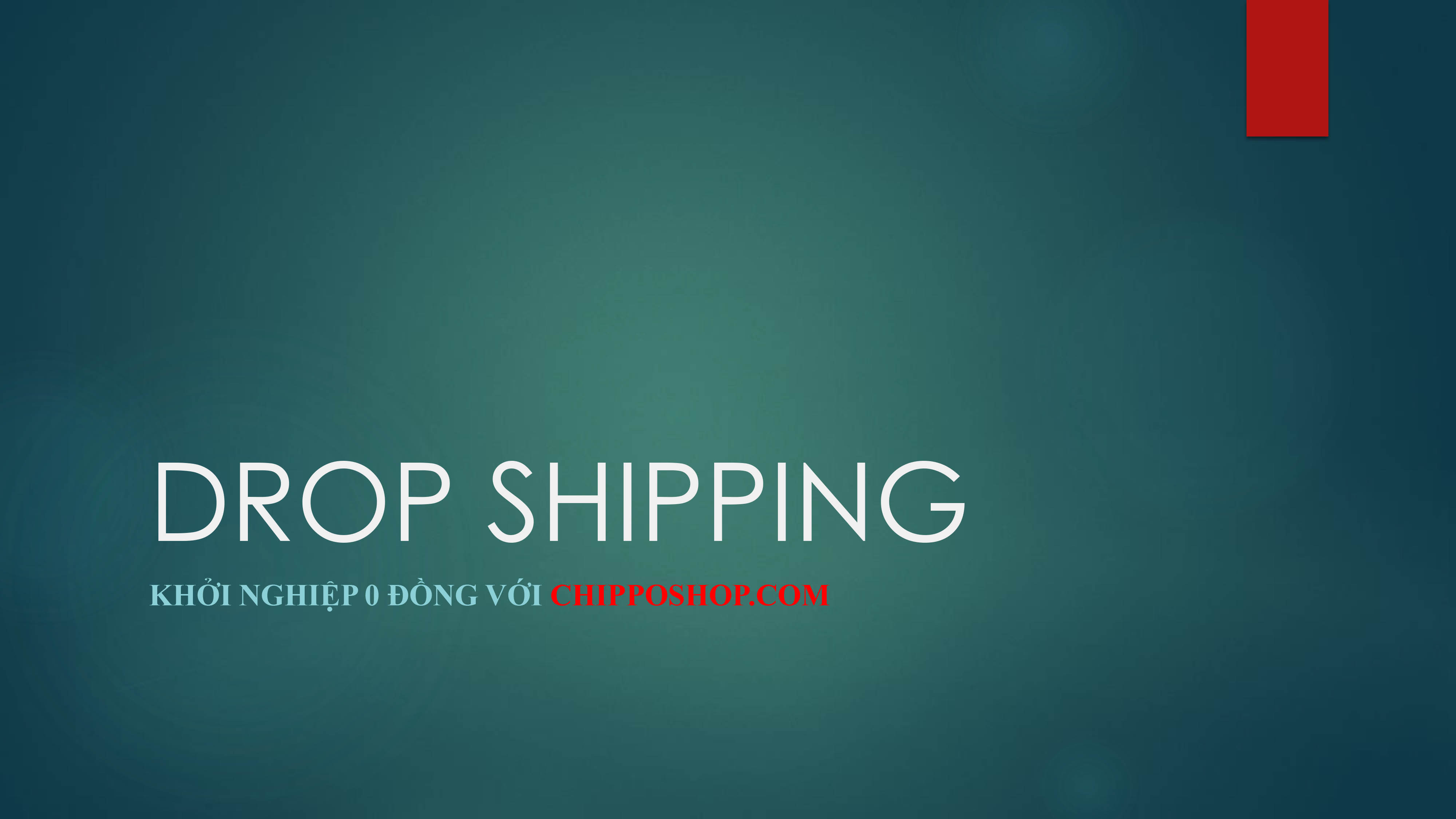 KHỞI NGHIỆP 0 ĐỒNG VỚI CHIPPOSHOP