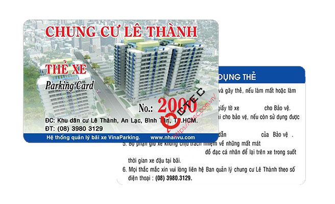 Thẻ từ thang máy giá bao nhiêu?