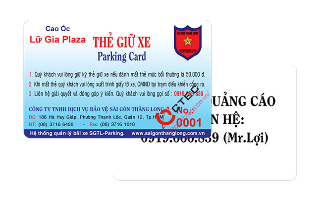 Thẻ từ thang máy giá bao nhiêu?