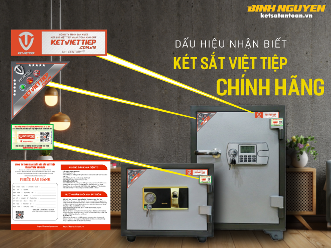 Công ty Két sắt Việt Tiệp luôn đi đầu trong việc mang tới các sản phẩm két sắt chính hãng tới cho khách hàng