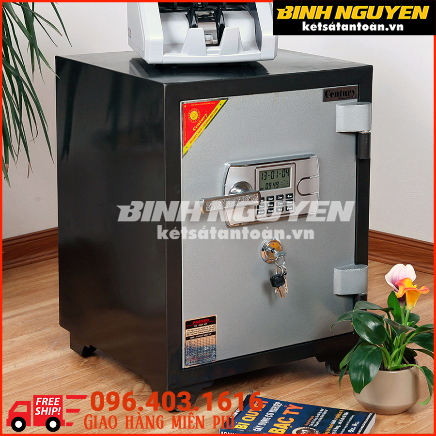 Két sắt Century CF90 điện tử, chống cháy, có báo động