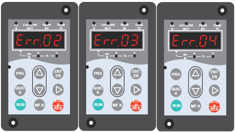 Err.02 Err.03 Err.04