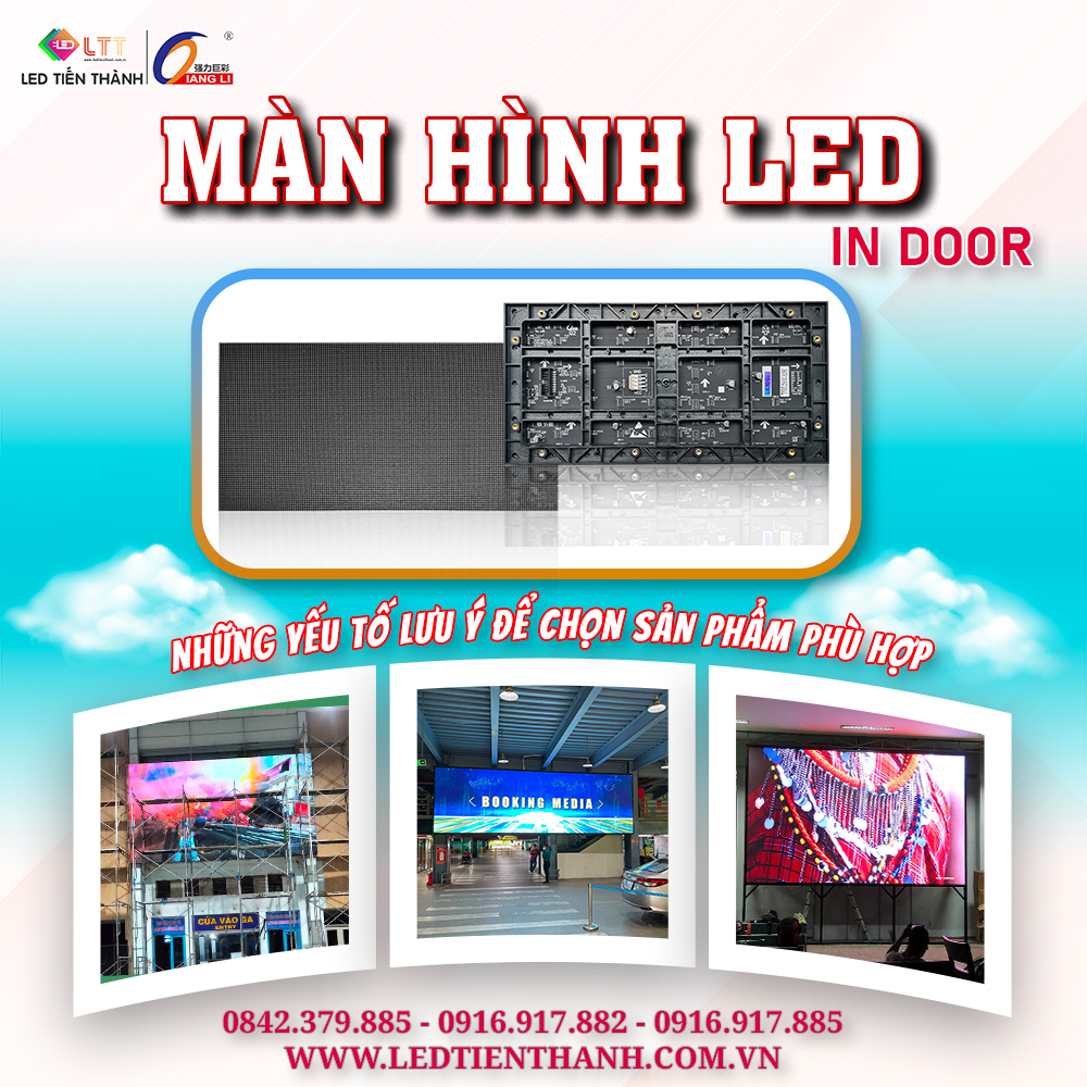Màn Hình LED Trong Nhà Là Gì? Những Điều Cần Lưu Ý Khi Sử Dụng
