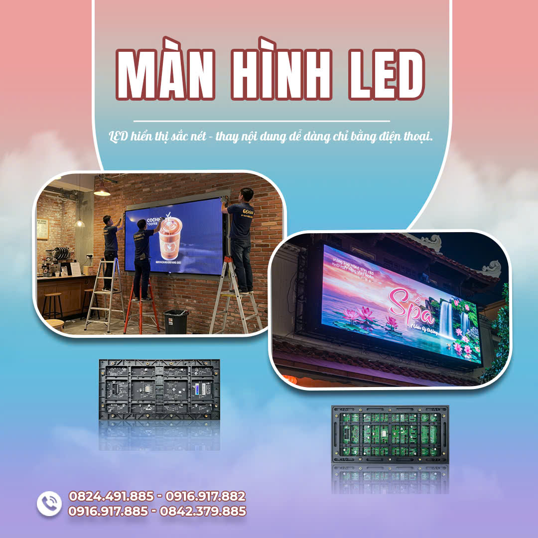 Linh Kiện Màn Hình LED Trong Nhà Uy Tín Tại TP Hồ Chí Minh - Ưu Đãi Lớn Trong Tháng 5